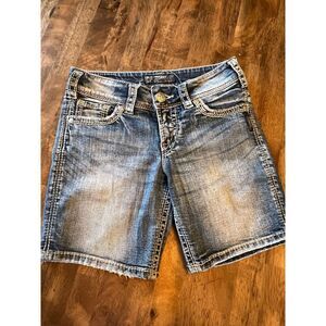 Silver jeans‎ suki surplus shorts size 25